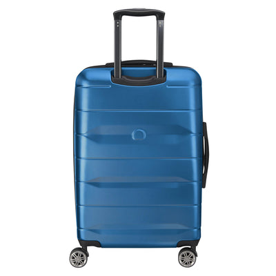 DELSEY Paris Comete 2.0 Expandable Rolling Carry On Luggage Suitcase, Steel Blue