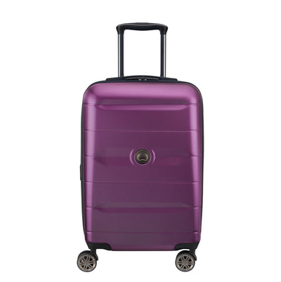 DELSEY Paris Comete 2.0 Expandable Rolling Carry On Luggage Suitcase, Purple