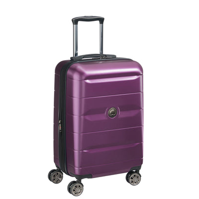 DELSEY Paris Comete 2.0 Expandable Rolling Carry On Luggage Suitcase, Purple