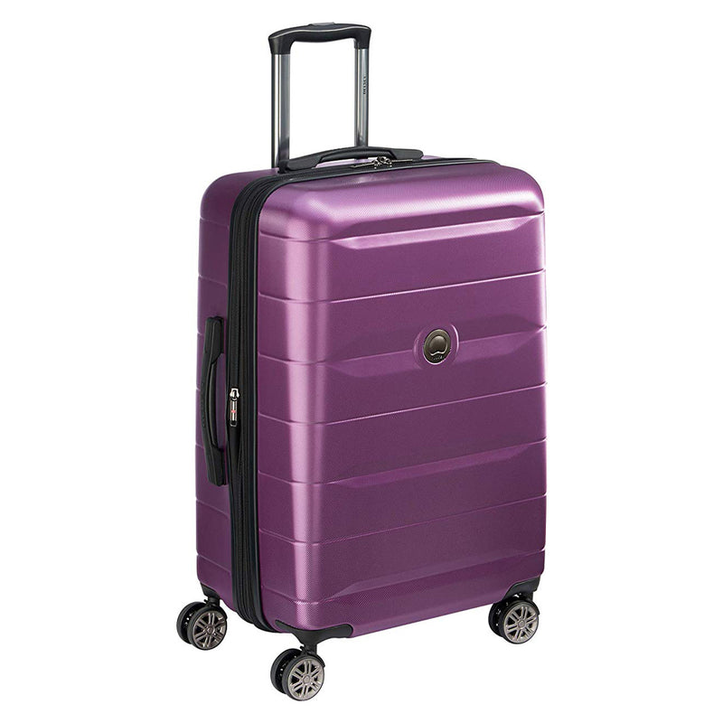 DELSEY Paris Comete 2.0 24-Inch Expandable Spinner Upright Travel Bag, Purple