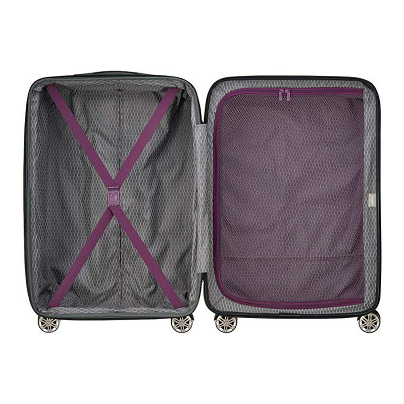 DELSEY Paris Comete 2.0 2-Piece 21, 28 Inches Spinner Upright Travel Bag, Purple
