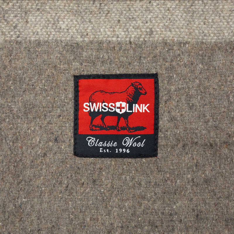 Swiss Link Military Surplus Italian Officers 60 x 84 Inch Classic Wool Blanket