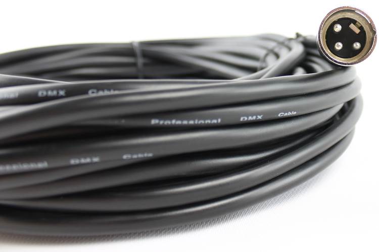 (4) CHAUVET LIGHTING 50 FT 3 Pin Male to Female DMX Connector Cables - DMX3P50FT