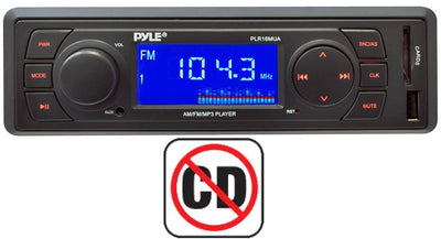 NEW PYLE PLR16MUA In-Dash MP3 Stereo Car Audio Receiver Player + USB/SD/AUX