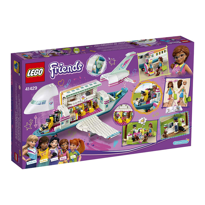 LEGO Friends 41429 Heartlake City Airplane 574 Piece Block Building Set for Kids