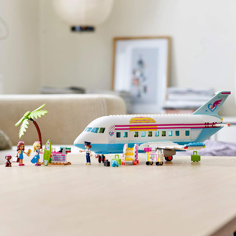 LEGO Friends Heartlake City Airplane Block Building Set for Kids (Open Box)