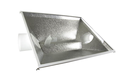 (2) CAP REF-009 XXXtreme 8" Air Cooled Grow Light Reflector Hoods w/ AlumaBrite