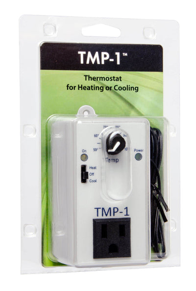 (2) C.A.P. TMP-1 Cooling Hydroponic Garden Thermostat Temperature Controllers