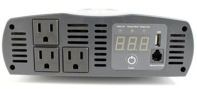 COBRA CPI1575 1500W + CPI1000 1000W Car DC To 120V AC Power Inverters w/USB Out