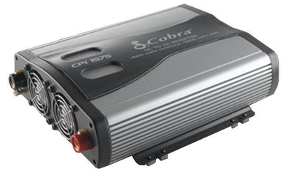 COBRA CPI1575 1500W Car DC To AC Power Inverter + 2 CXT125 16 Mile 2-Way Radios