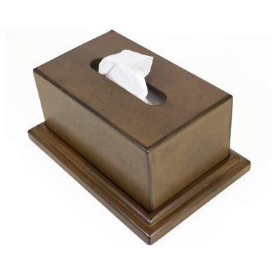 American Furniture Classics 434 Wood Tissue Box with Hidden Gun Compartment