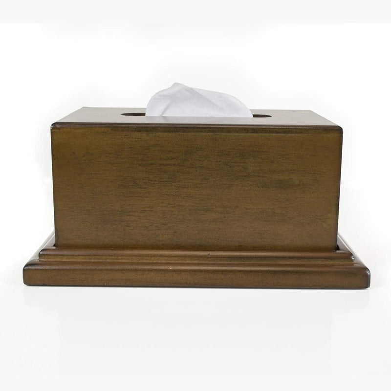 American Furniture Classics 434 Wood Tissue Box with Hidden Gun Compartment