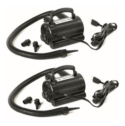 Swimline 9095 Electric Swimming Pool Inflatable Toy Air Pump 110V (2 Pack) - VMInnovations