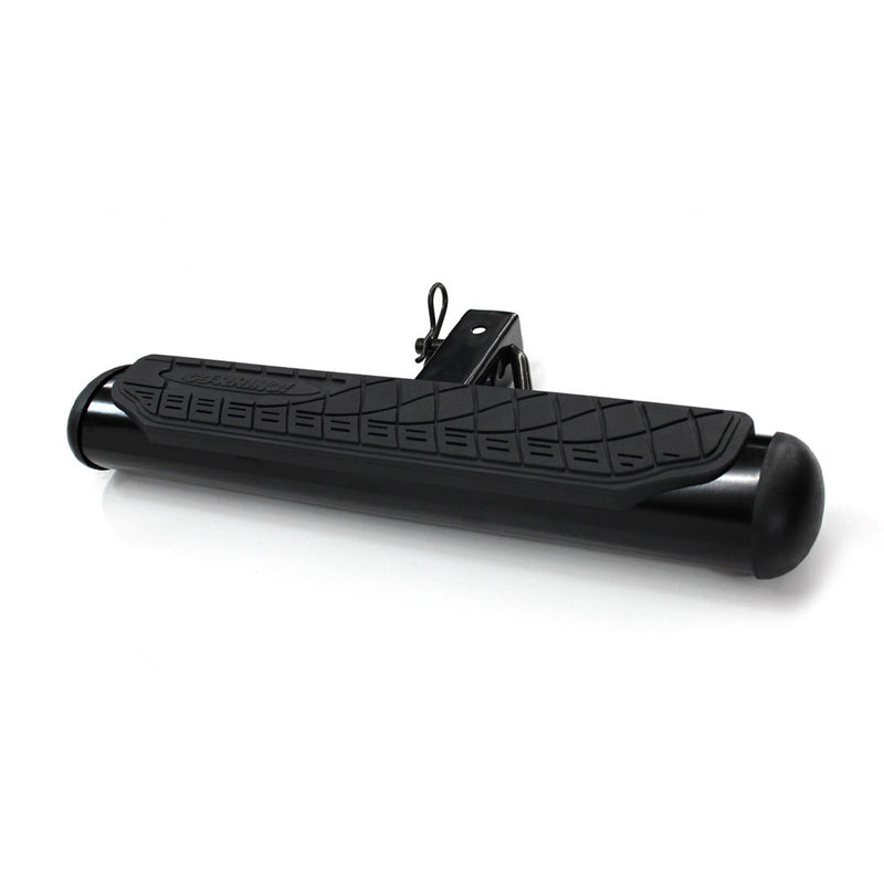 Go Rhino 24 Inch Oval Hitch Step Accessory for 2 Inch Receivers, Black