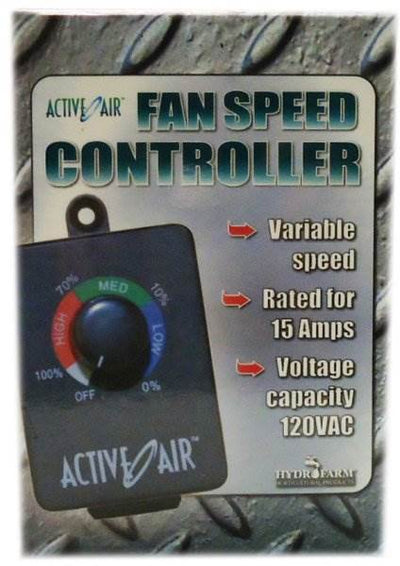 C.A.P Valuline VLF-6 In-Line 6" Blower Fan + Hydrofarm ACSC Fan Speed Controller