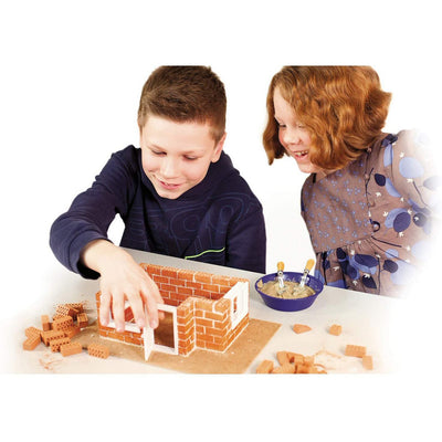 Teifoc Real Brick and Mortar Educational STEM Building Toy Set with 280 Pieces