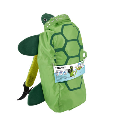 HEAD Sea Pals Junior Dry Snorkeling Combo Kit for Ages 8 to 12, Sea Turtle Shell