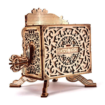 Wood Trick 3D Fairy Theater Music Box Wooden Model Mechanical Self Building Kit