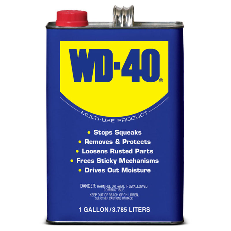 WD-40 Multi Use Heavy Duty Soaking Dipping Lubricant, 1 Gallon (4 Pack)