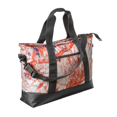 Insights Fishing Realtree Spacious Carry-All Tote Beach Bag, Americana Design