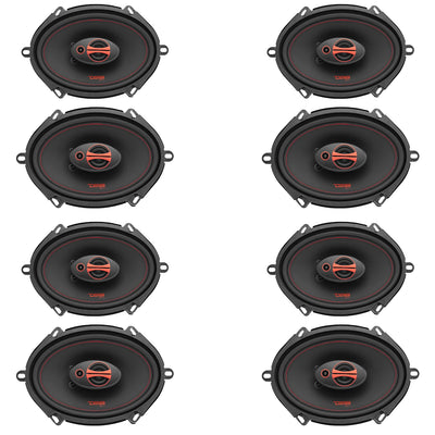 DS18 DS18-GEN-X5.7 Car Stereo GEN X 5 x 7" 3 Way 165W Coaxial Speaker (4 Pairs)