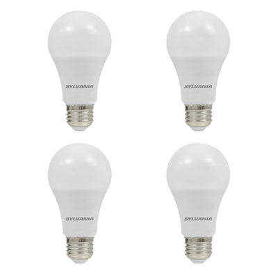SYLVANIA Ultra 75W Equivalent 12W Efficient Dimmable LED Bulb, Daylight (4 Pack)