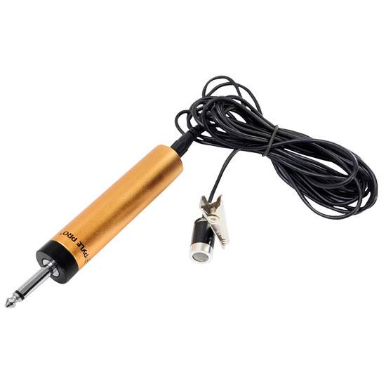 4) NEW PYLE PRO PLMC15 Lavalier Electret Omnidirectional Condenser Microphones