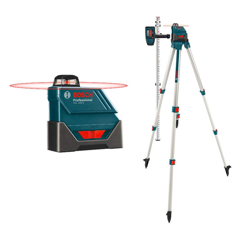 Bosch GLL 150 ECKRT Self Leveling 360 Degree Laser Level Kit with Carrying Case