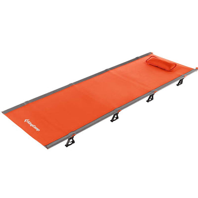 KingCamp Ultralight Compact Folding Camping Tent Cot Bed, 4.9 Pounds, Orange