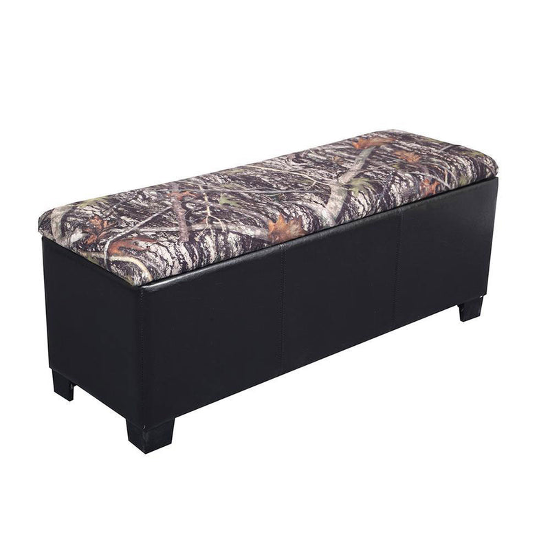 American Furniture Classics 531 Camouflaged Firearm Concealment Bench, Brown