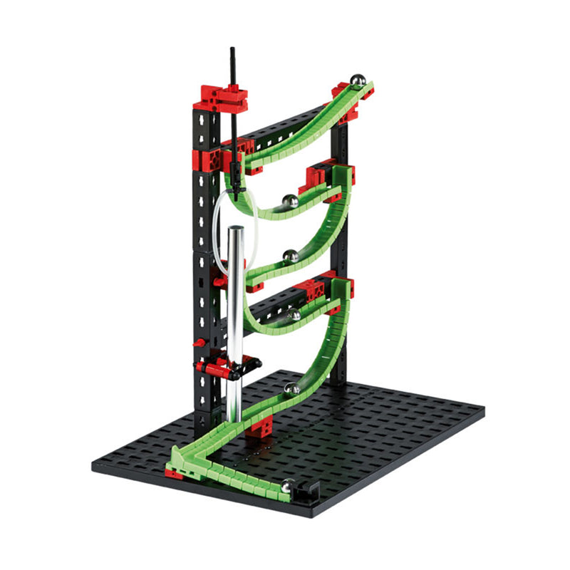 Fischertechnik Dynamic M Marble Run Set with 4 Track Builds and Sound Features