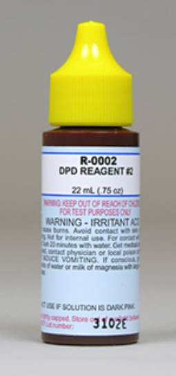 Taylor R-0002 Swimming Pool Spa Test Kit DPD Reagent #2 .75 Oz Refill Bottle