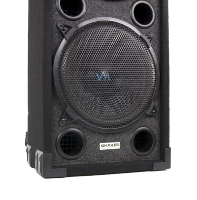 New VM Audio VAS4210P 2200 Watt 4-Way Dual 10" DJ Loud Speakers System (Pair)