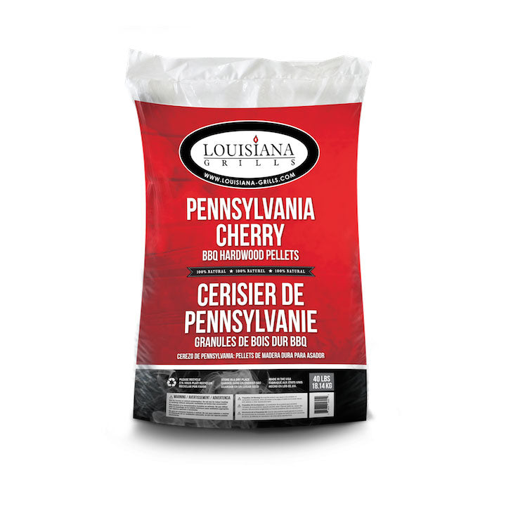 Louisiana Grills 55404 Natural Pennsylvania Cherry Hardwood Pellets, 40 Pound