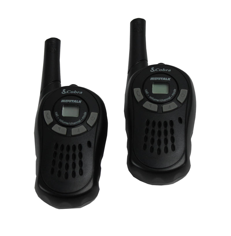 12 COBRA MicroTalk CX115A 16-Mile 22-Channel FRS/GMRS 2-Way Walkie Talkie Radios