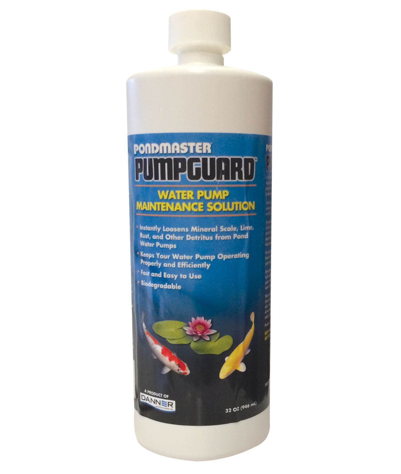 (2) PumpGuard 03907 Pond Pump Maintenance Solution Bottles | 64 oz.