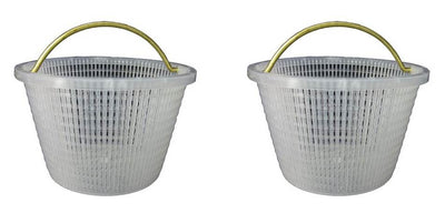 2) Pentair 516112 Replacement Handle Baskets, Fits Bermuda Gunite & Vinyl Liner