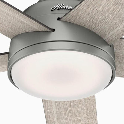 Hunter Fan Company Romulus Modern Indoor 60 Inch Ceiling Fan with LED Light