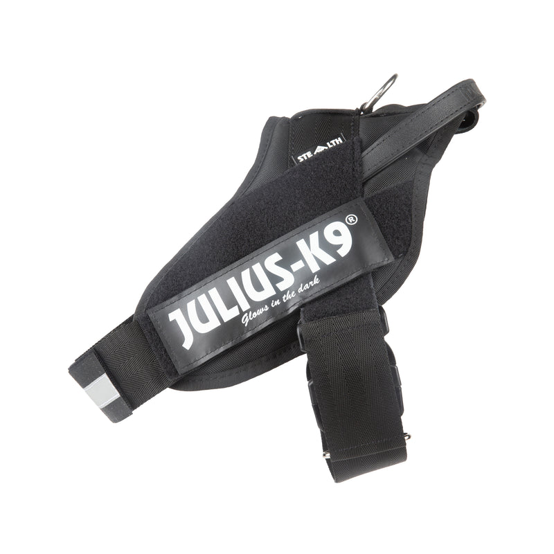 Julius-K9 IDC Stealth Powerharness Reflective Dog Walking Vest Harness, Large