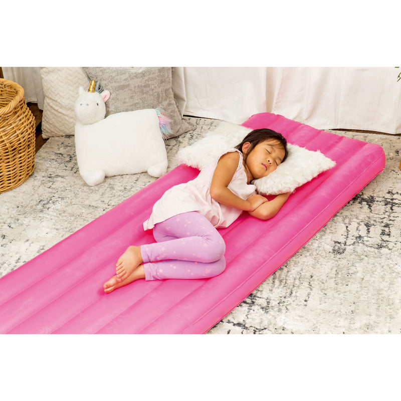 Living iQ Inflatable Jr Twin Travel Size Kids Air Bed Mattress, LOL Surprise - VMInnovations