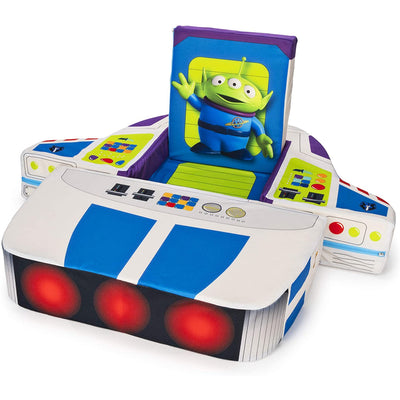 Marshmallow Furniture Children's 5-in-1 Cushion Chair, Toy Story Buzz Lightyear