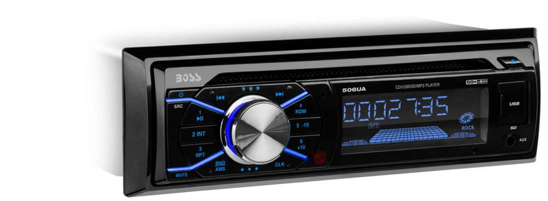 4) New MTX TERMINATOR653 6.5" 90W Car Speakers Stereo + Boss 506UA MP3 CD Player