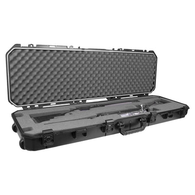 Plano PLA11852 52" All Weather Hard Sided Tactical Rifle Long Gun Case, Black - VMInnovations
