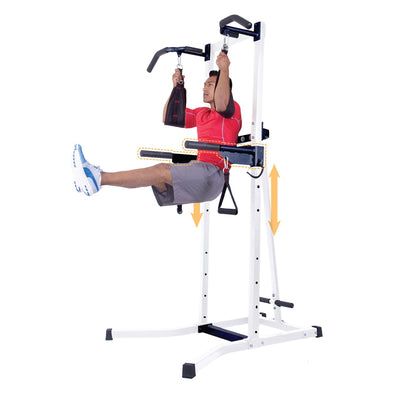 Body Flex Sports PT728 Body Champ VKR1987 Multifunctional Workout Power Tower