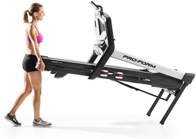 ProForm Smart Power 1295i Foldable 12 MPH Incline Workout Exercise Treadmill