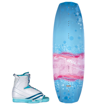 Connelly Bella Water Sport Wakeboard with Extra Large Optima Bindings (Open Box)
