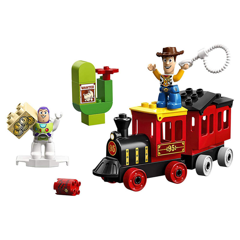 LEGO Duplo 21 Piece Toy Story Train Building Kit with 2 Minifigures for Toddlers