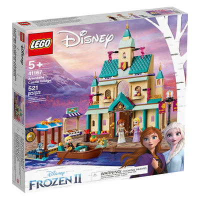 LEGO Frozen II Arendelle Toy Castle Village 41167 Building Kit (521 Pieces)