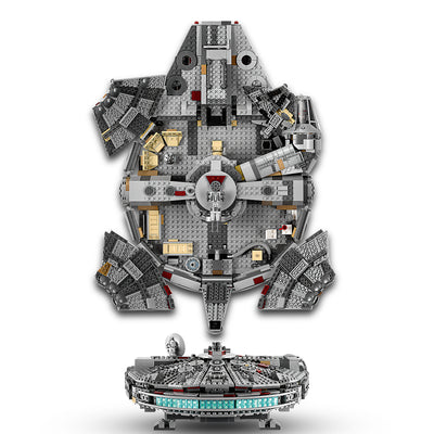 LEGO 75257 Millennium Falcon Block Building Kit w/ 7 Star Wars IX Minifigures
