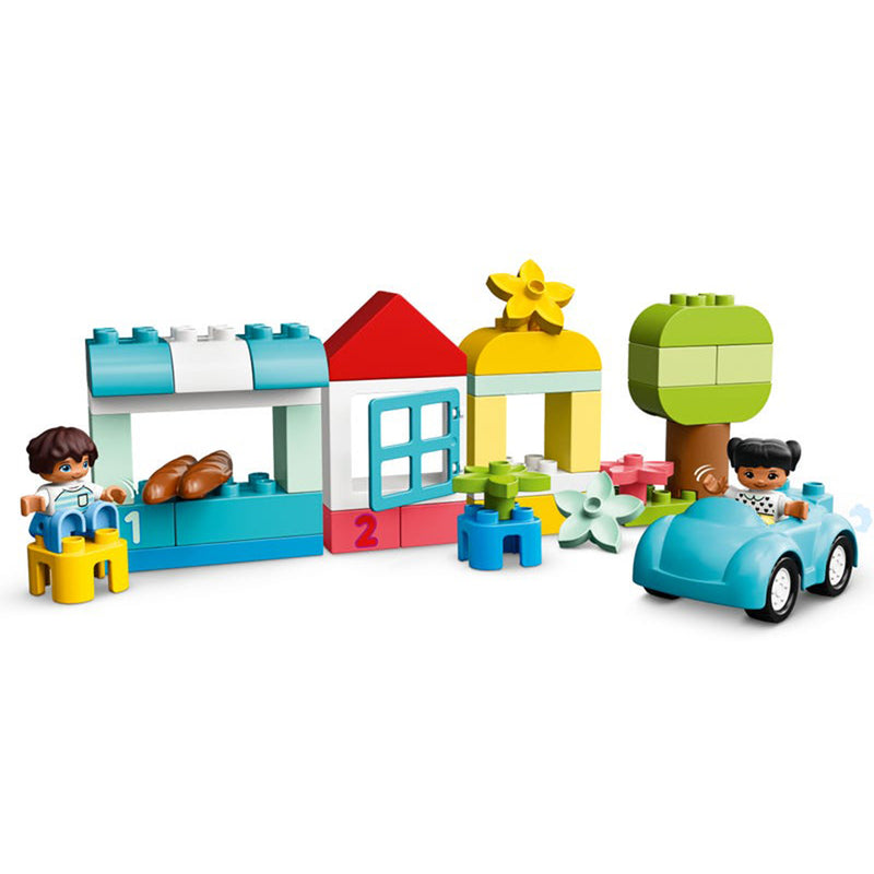 LEGO® DUPLO® Multicolor 65 Piece Brick Block Set w/ Storage Box, Ages 1.5 and Up
